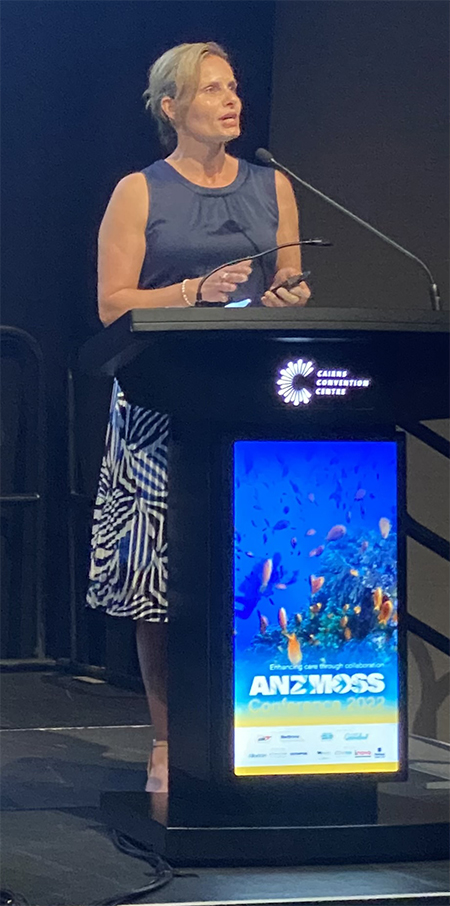 Dr Georgia Rigas, Chair of RACGP SI Obesity Management Network speaking at the National Obesity Summit, February 2019 Canberra