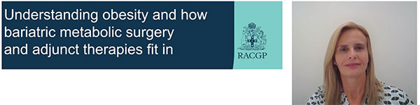 RACGP Obesity Management Webinar September 2023 available on-demand for 12 months